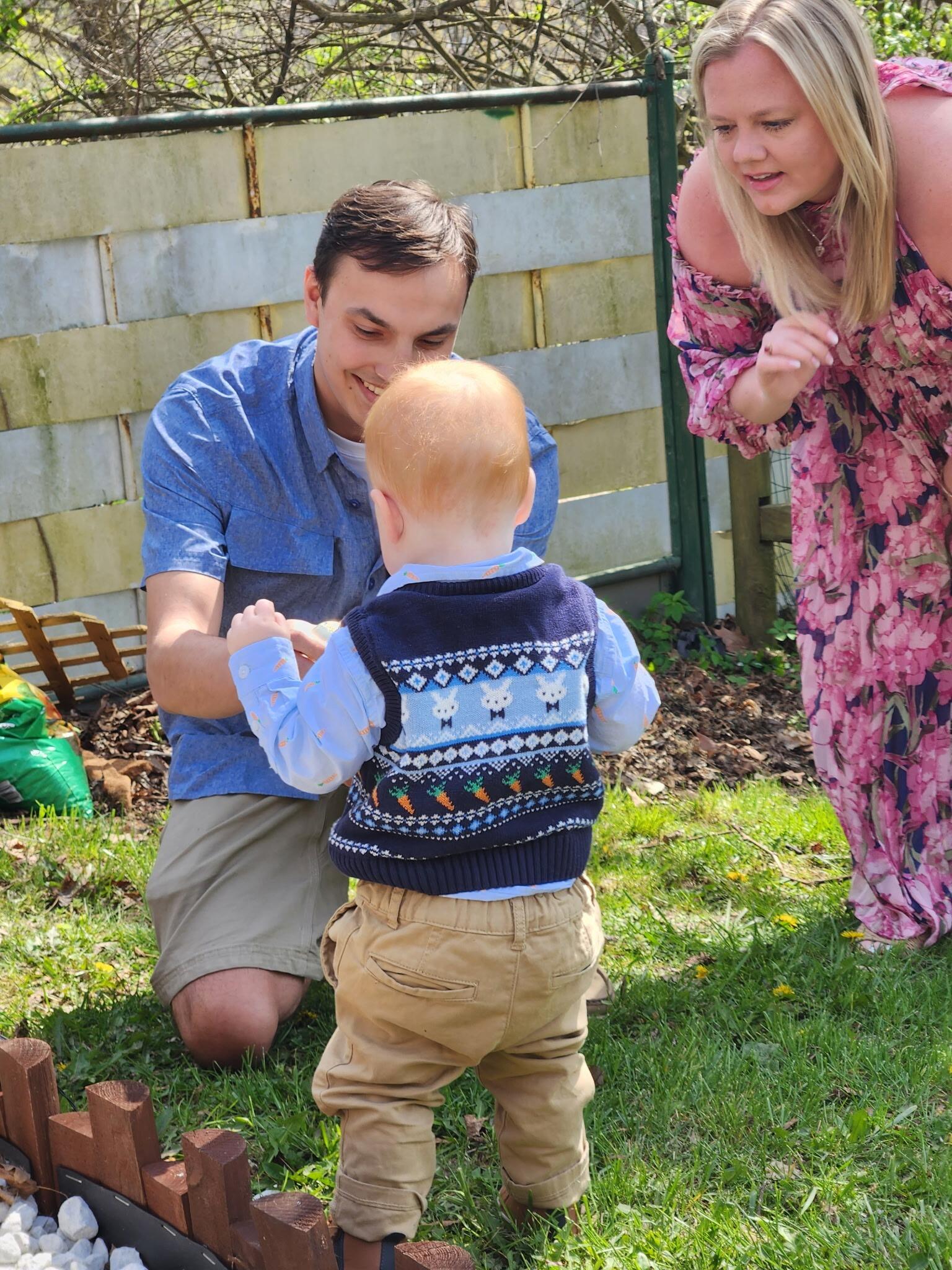 Easter Proposal- Clark handing over the ring