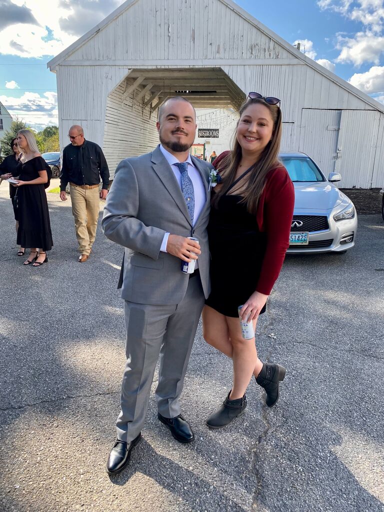 We have attended 10 weddings together in the past 3 years. We have had so much fun celebrating our best friends and all their love and can't wait to finally celebrate our own!