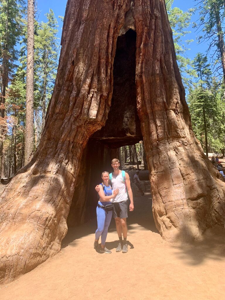 Our first vacation to Yosemite National Park in California.