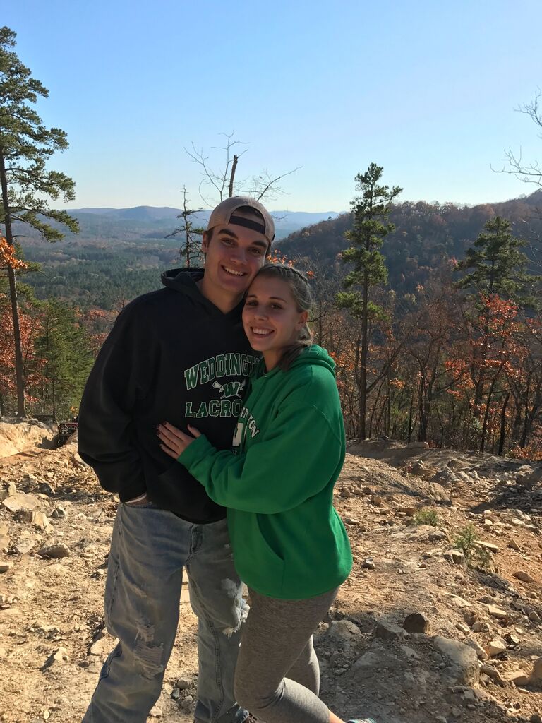 Dev's first trip to Uwharrie with the Phifer family.
