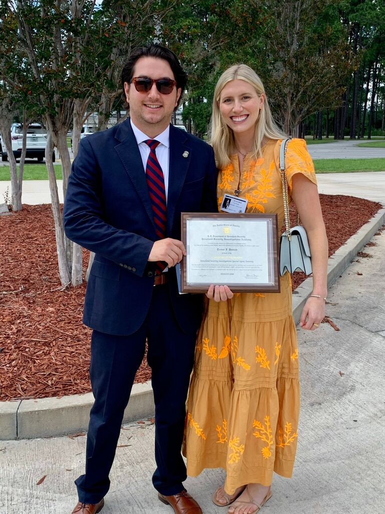 Brunswick, GA: Trevor's Graduation from Homeland Security 
