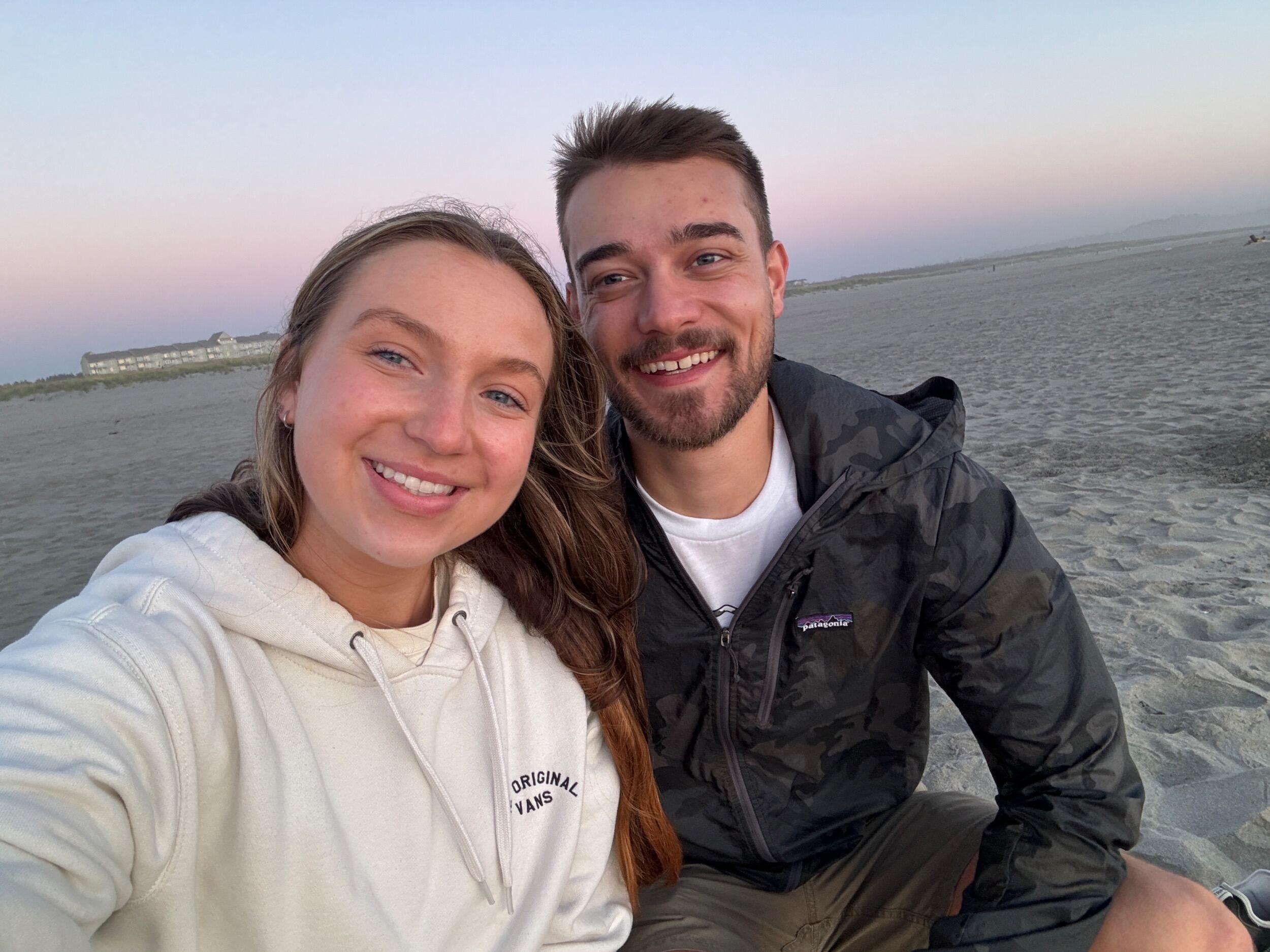 Post Engagement Beach Trip - Long Beach
