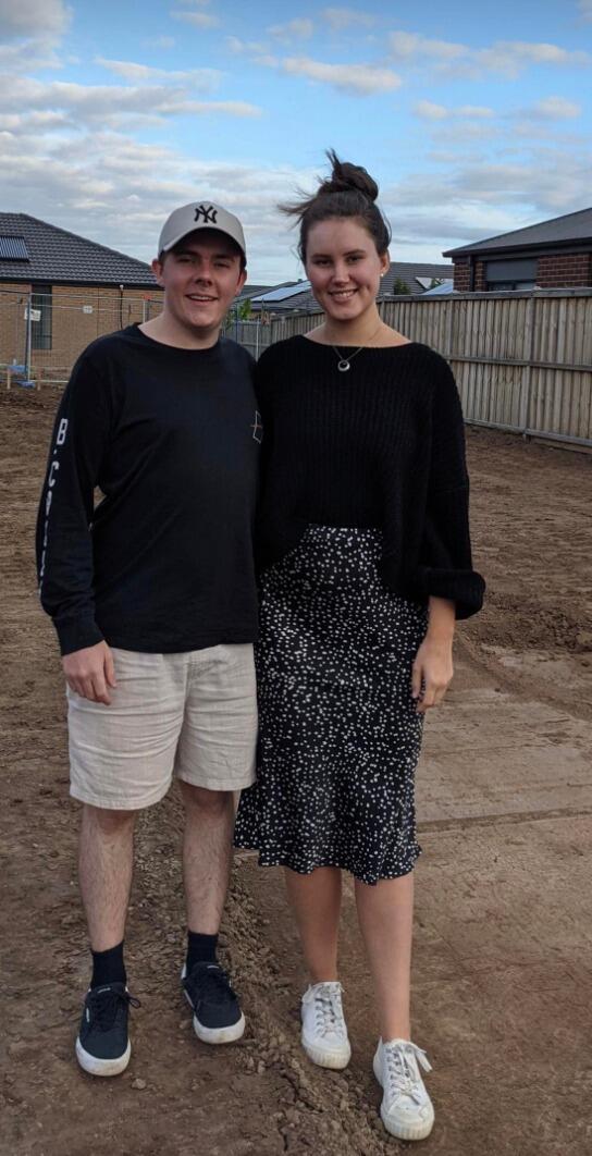 WE PURCHASED OUR FIRST HOME TOGETHER.