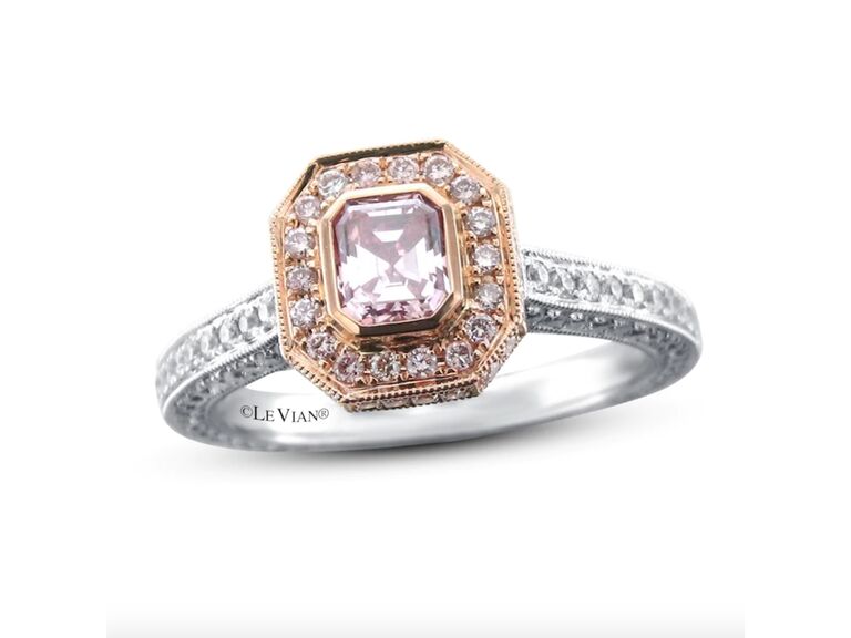 36 Pink Diamond Engagement Rings That Make a Real Statement