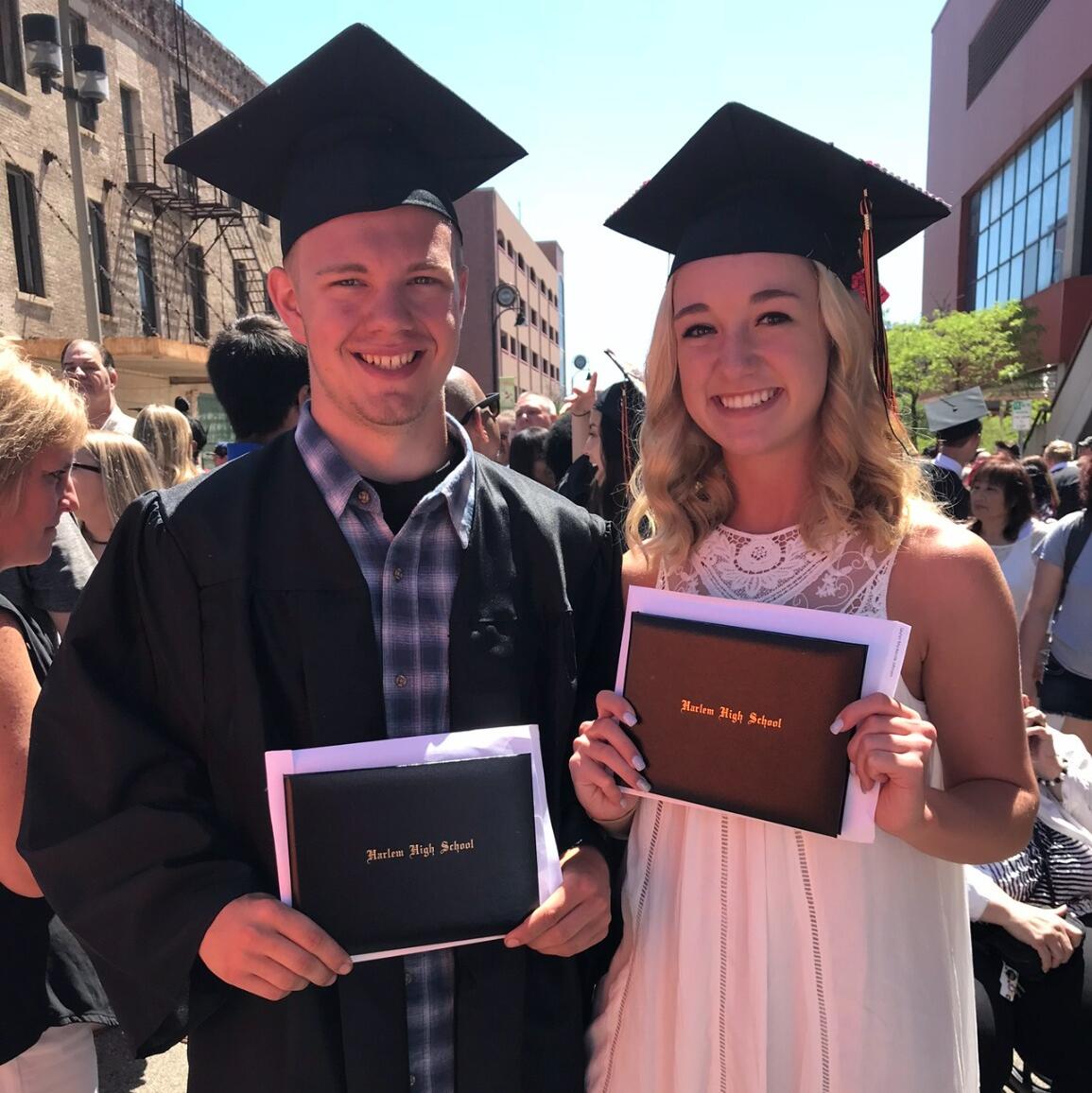 Next, Darby and Lauryn graduated high school together. They knew their paths had continued to cross for a reason and thought to move forward and choose each other.  