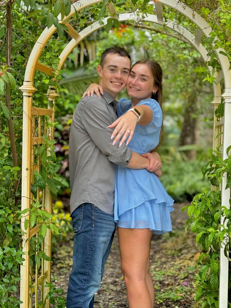 After four long years, the two made it to the end of the tunnel. All of the challenges faced along the way have made this couple's connection into a perennial formality that is only found once in a lifetime.