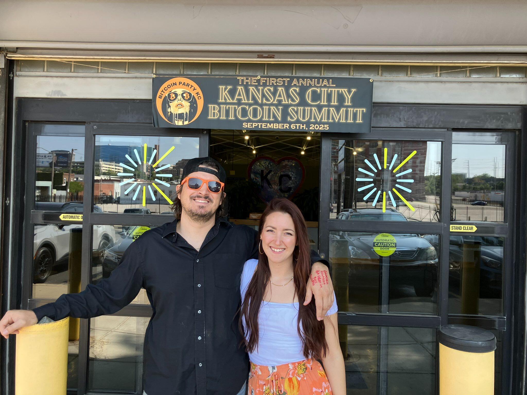 From our first Bitcoin Summit in Kansas City. This is the biggest, most successful, event we've organized together.