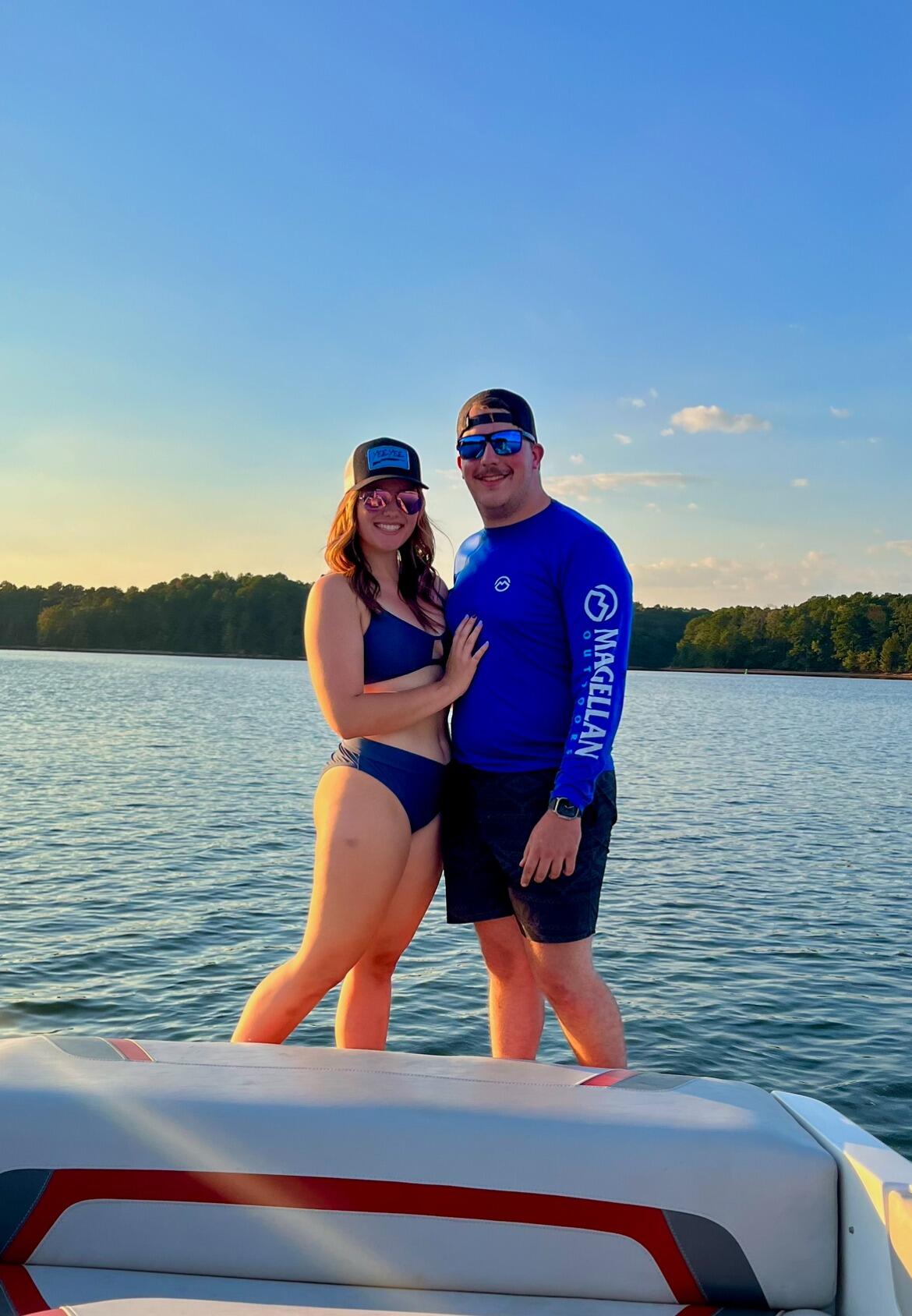 Caleb got a Boat!