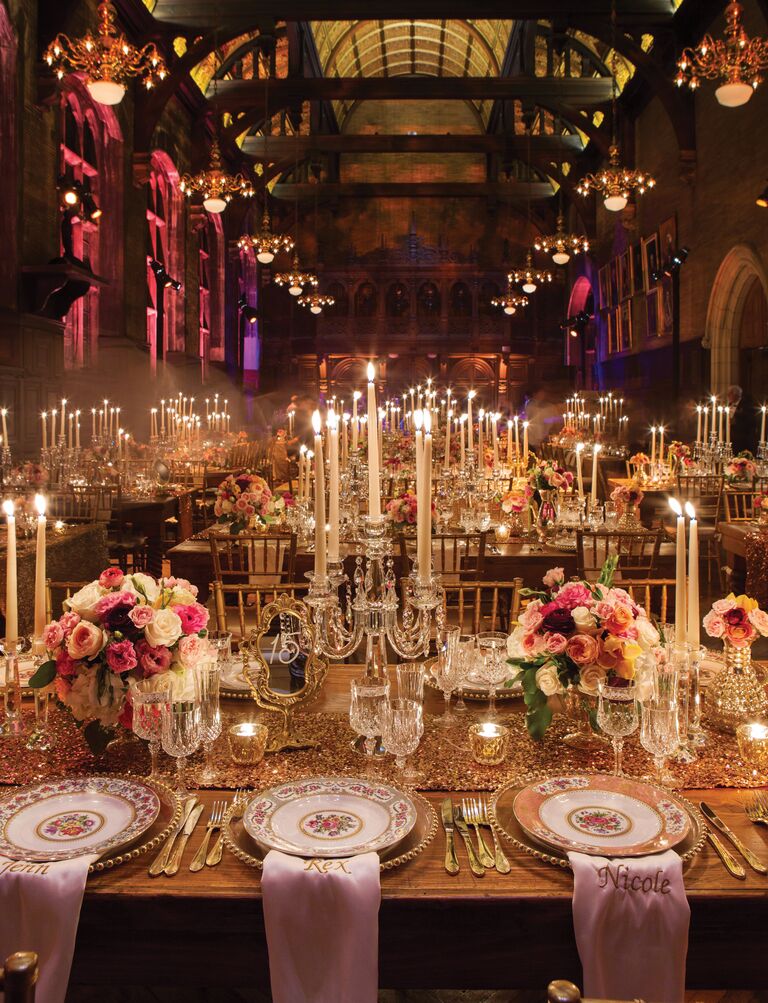 wedding party table ideas