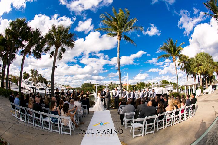 Out of the Blue Waterfront Weddings  Events Jupiter  FL 