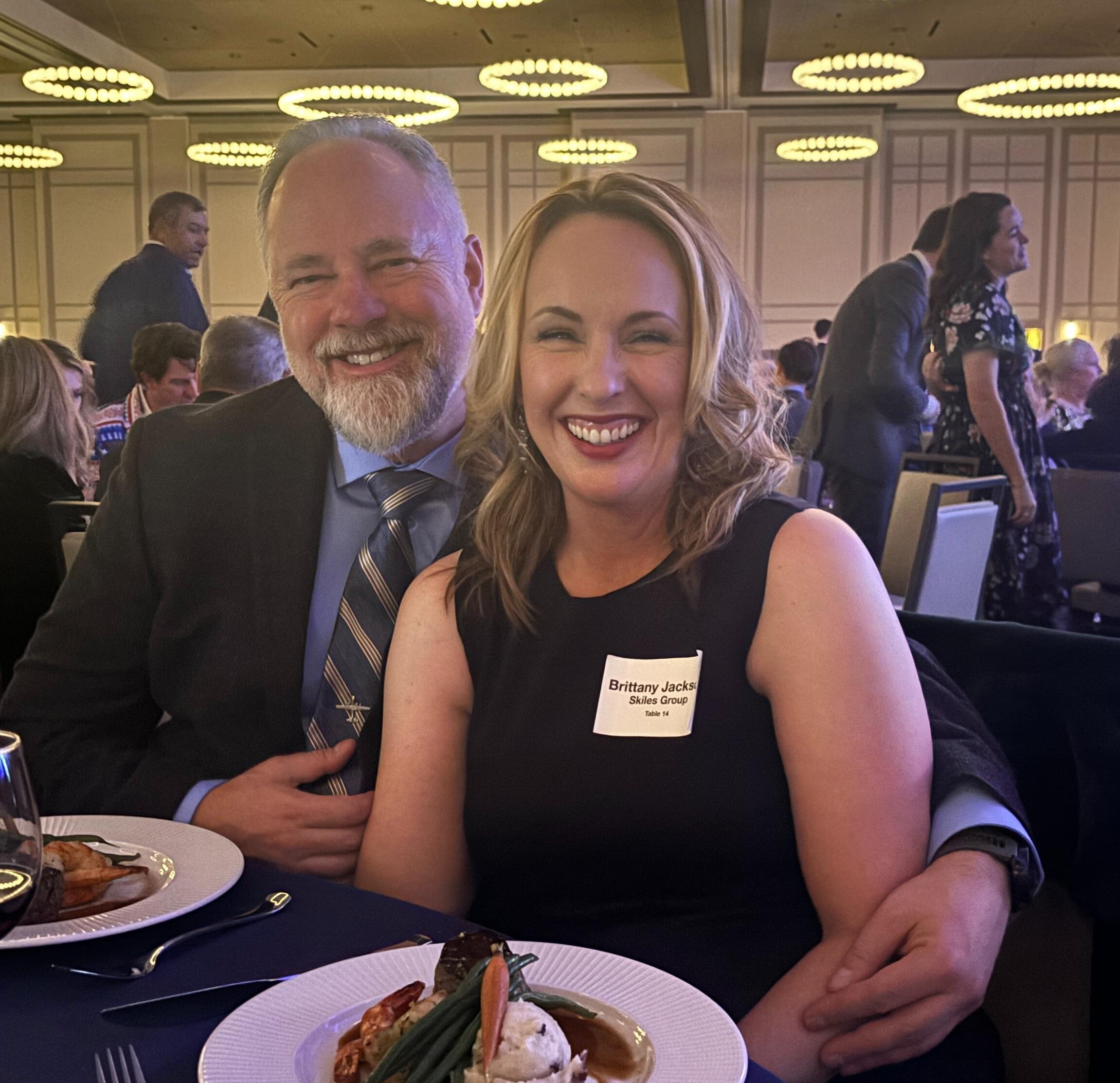 My dad received a big work award so we dressed up for the party! 