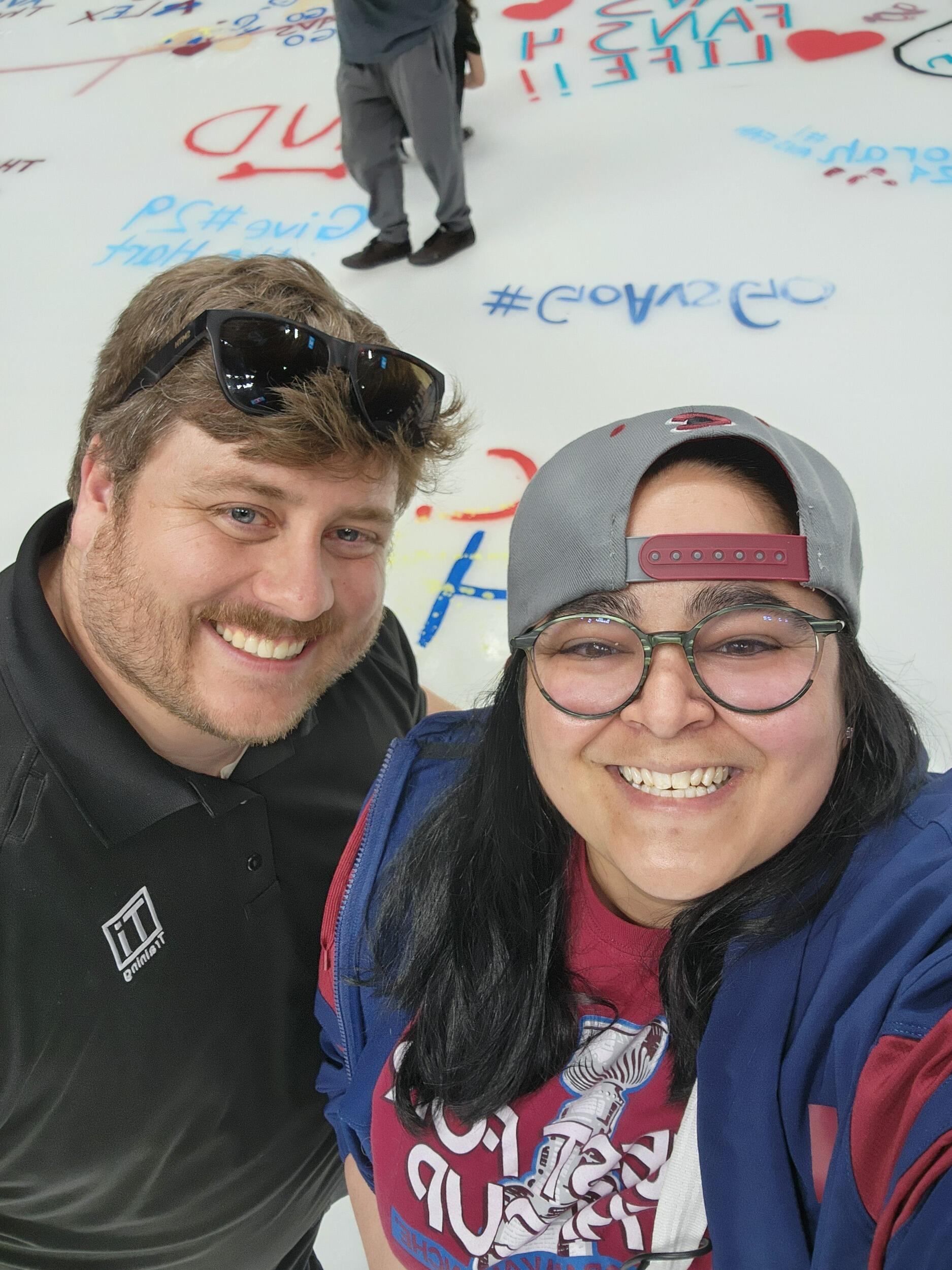 Painting the Ice at Ball Arena