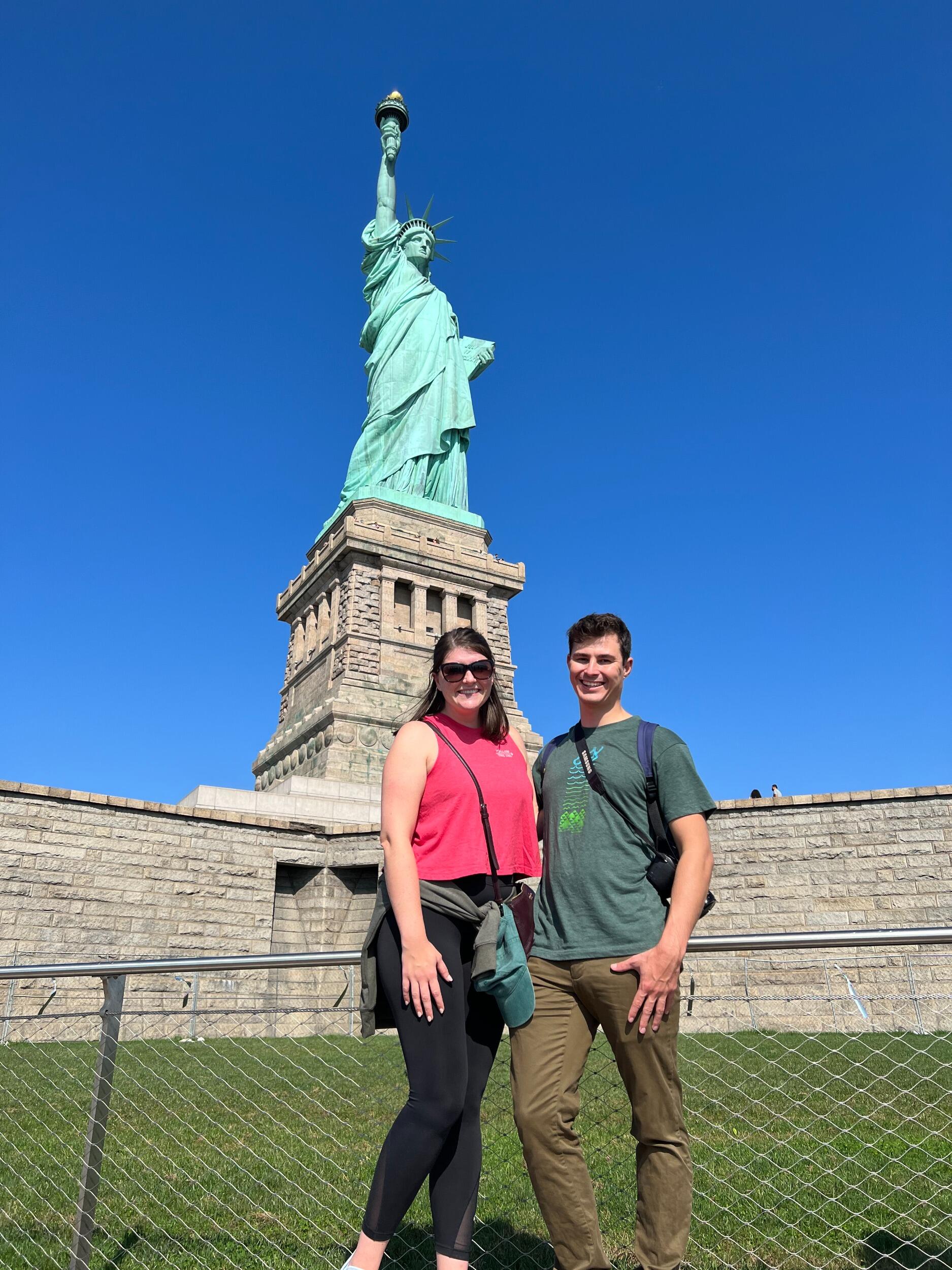 We went to NYC for Ryan's 28th birthday AND his first time on the East Coast!! We visited Lady Liberty, Jackie's BFF Aubrey, had the fanciest cocktails at a speakeasy, went to the Empire State Building (where both Jackie and Ryan were chicken to say I love you to each other), went upstate to the most beautiful cabin and back in 24 hours, and finally back home. It wasn't nearly enough time and we will be back! 