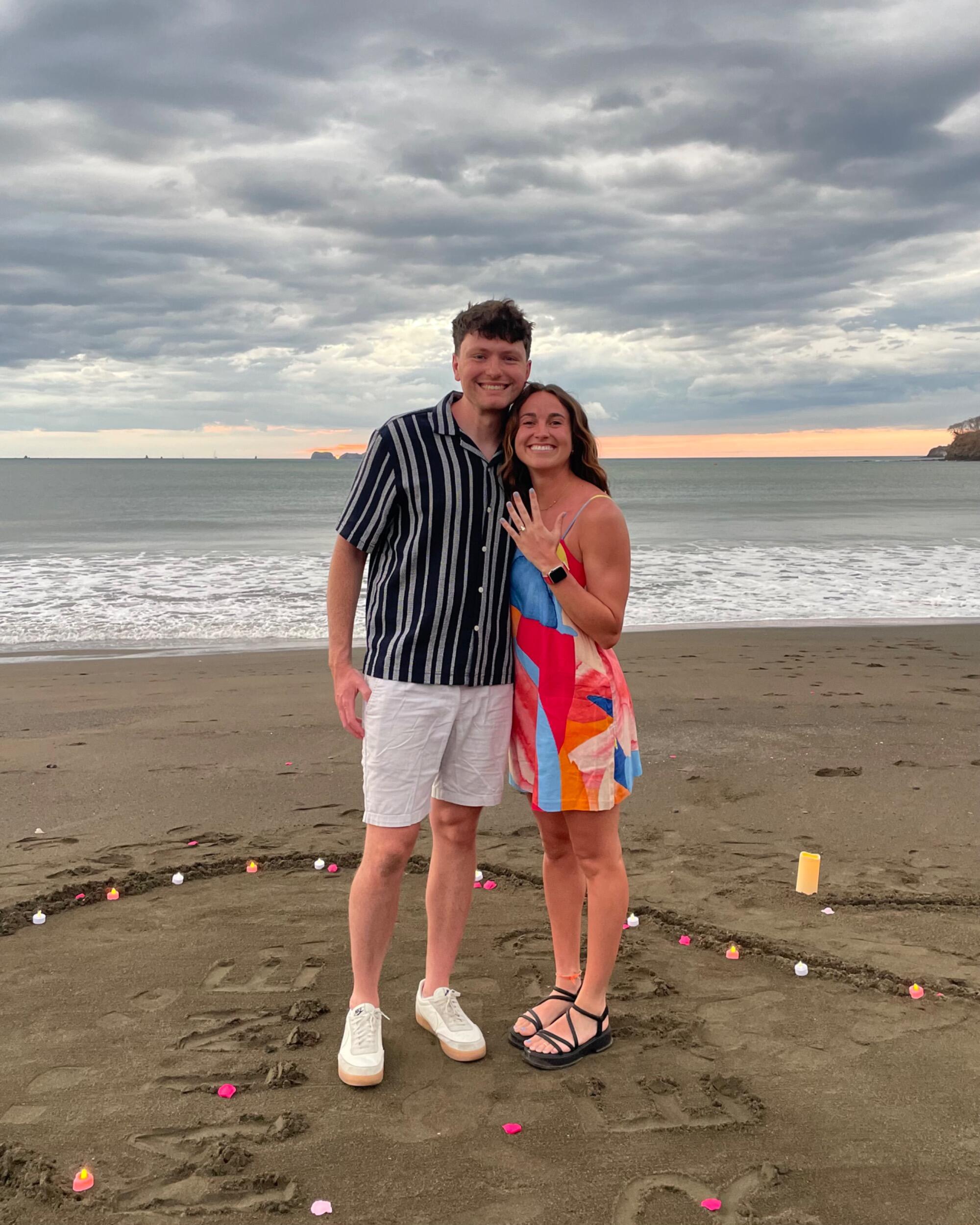 engaged in costa rica :) 