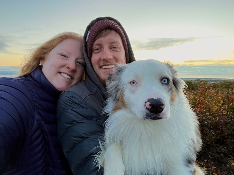 5th Anniversary - Sunrise picnic at Mt. Agamenticus, York, ME