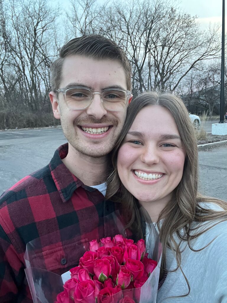 First Valentine's Day together! 
