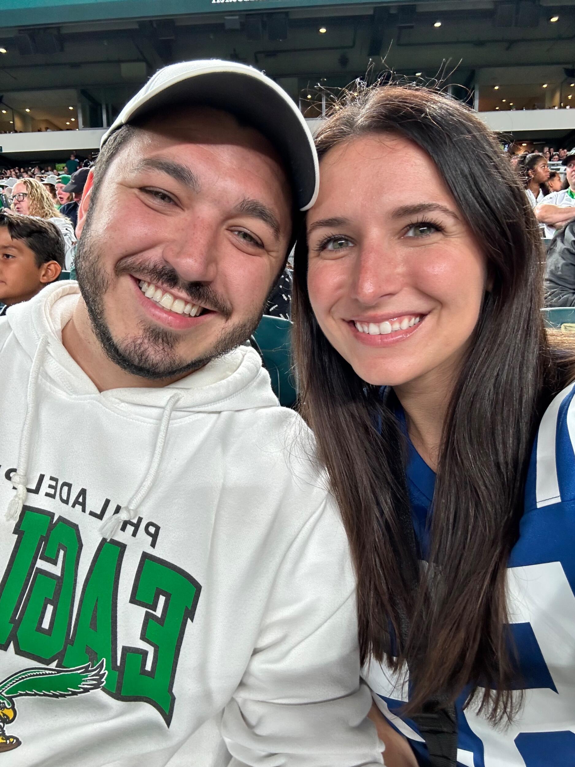 Philadelphia, PA  |  GO BIRDS! (Madison still says GO COLTS.)