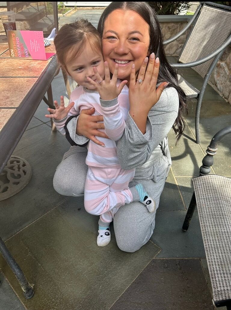 Bill asked Frankie’s mom to marry him on Mother’s Day!