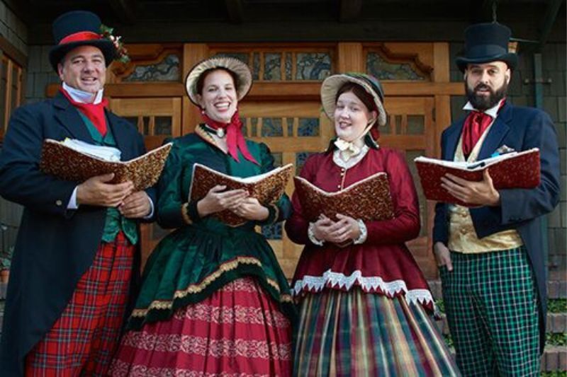 Holiday Party Ideas and Themes - carolers