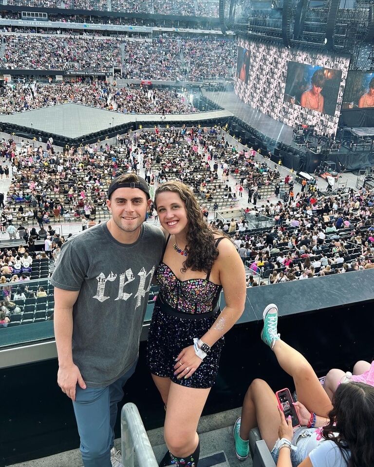 I know this timeline should probably end with the big proposal, but I had to brag about getting to see Taylor Swift. Get ready for a little too much Taylor (although I don't think that's a thing!) playing on our big day