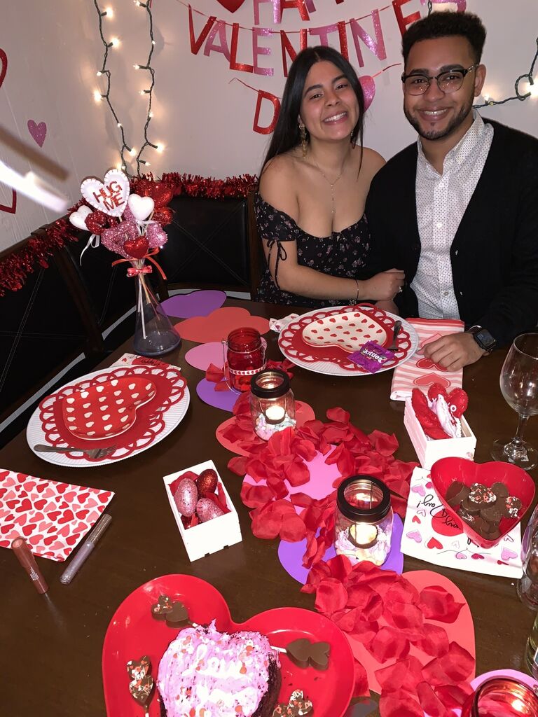 Melanie and Miguel's Third Valentine's Day