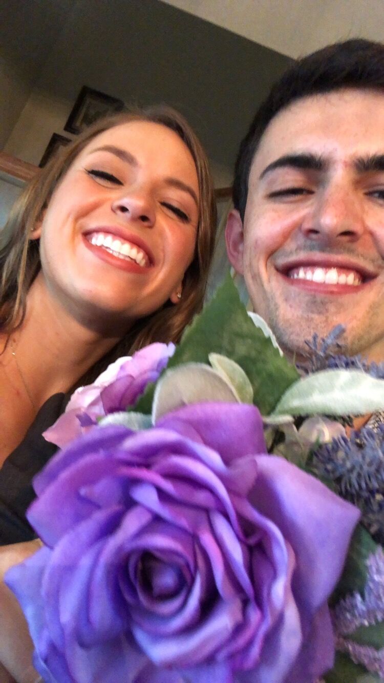 First Bouquet Caught