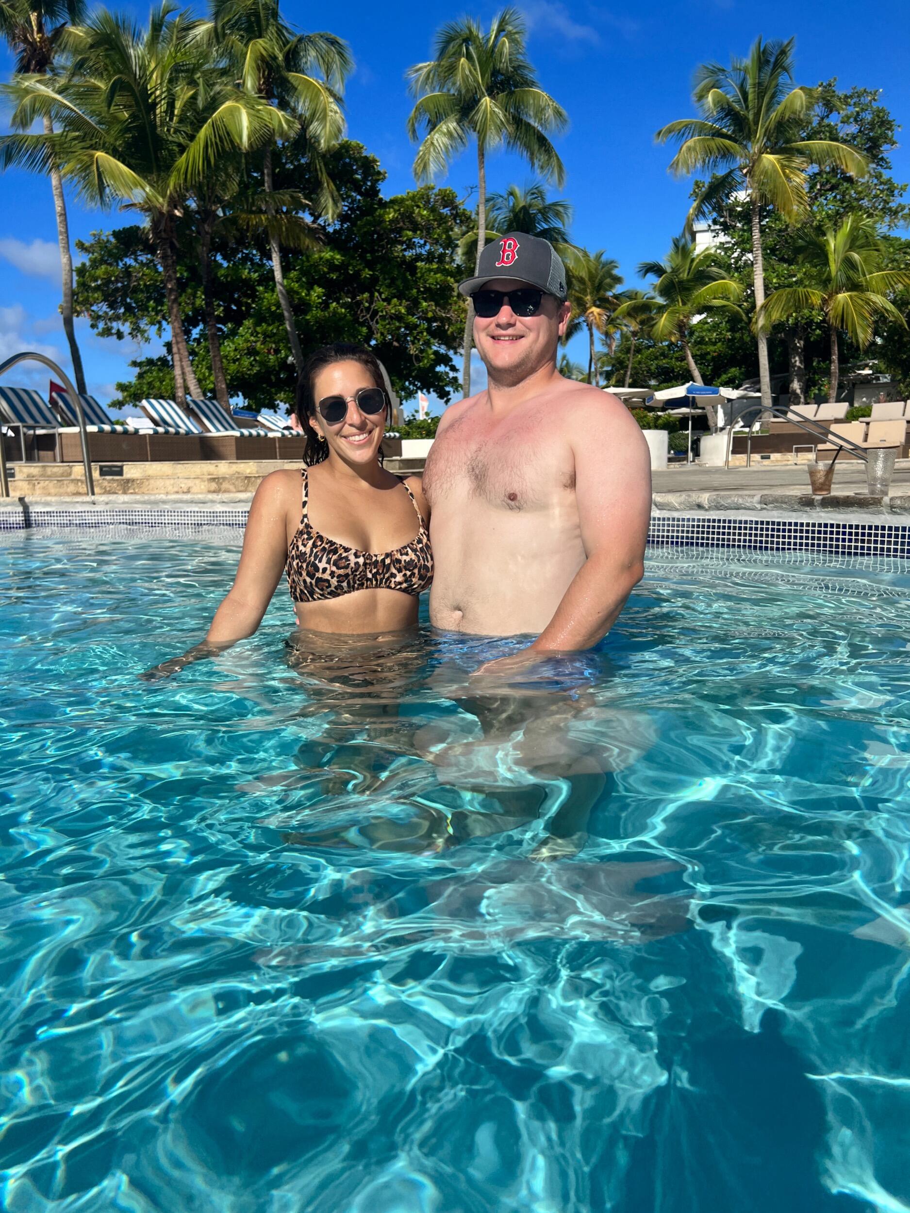 Vacationing in San Juan, Puerto Rico.