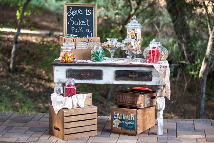 Sweet Dessert Candy Station