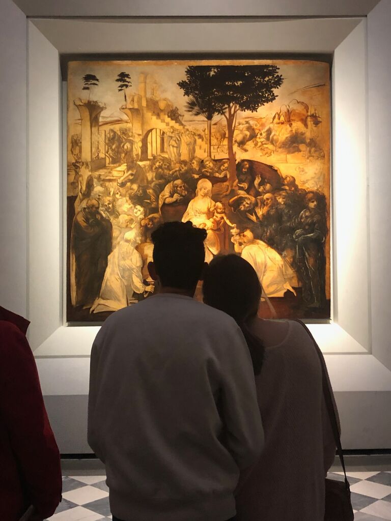 Our week together in Florence before Isabel's Study Abroad program began. Photographed by Connor shortly before we lost him in the Uffizi. 