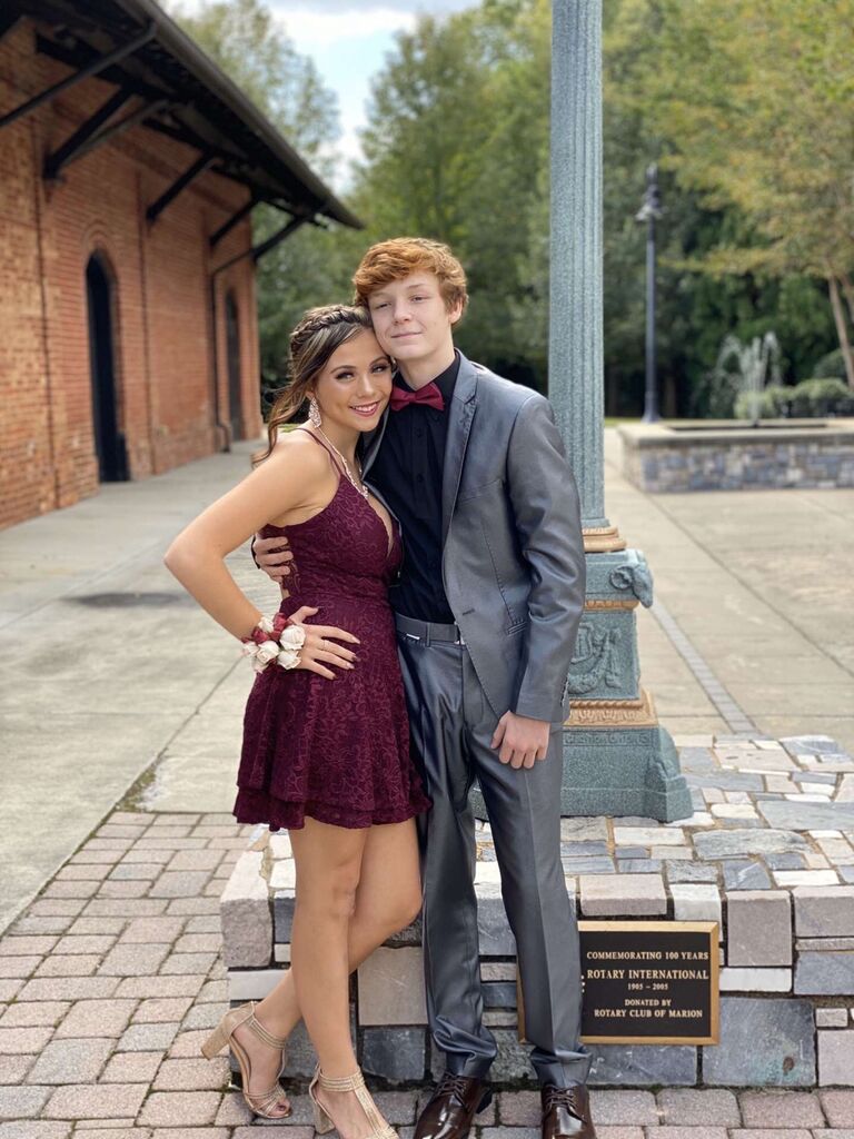Our first homecoming together.