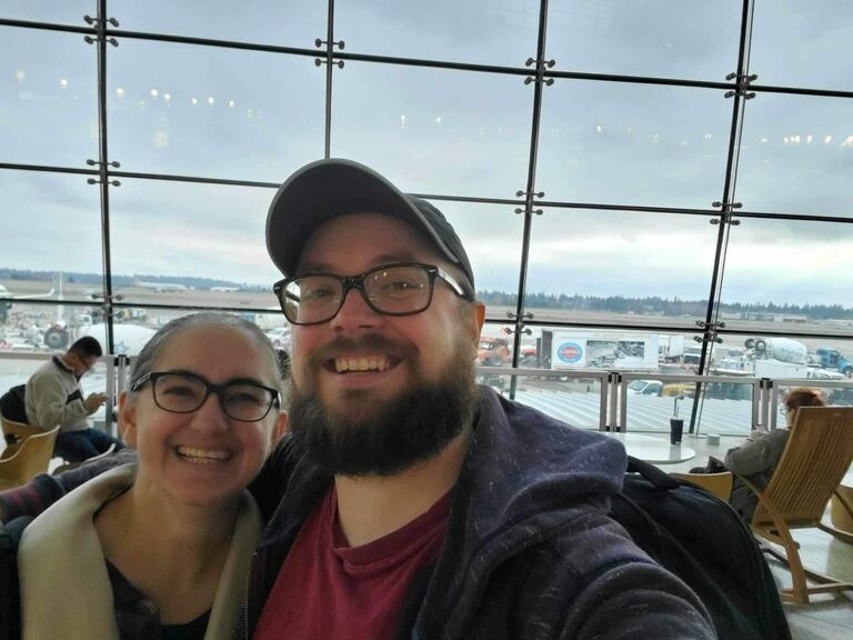 Thanksgiving trip to San Diego. (Friends, she suspects nothing...)