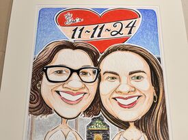 S. Leary Caricatures - Caricaturist - Worcester, MA - Hero Gallery 4
