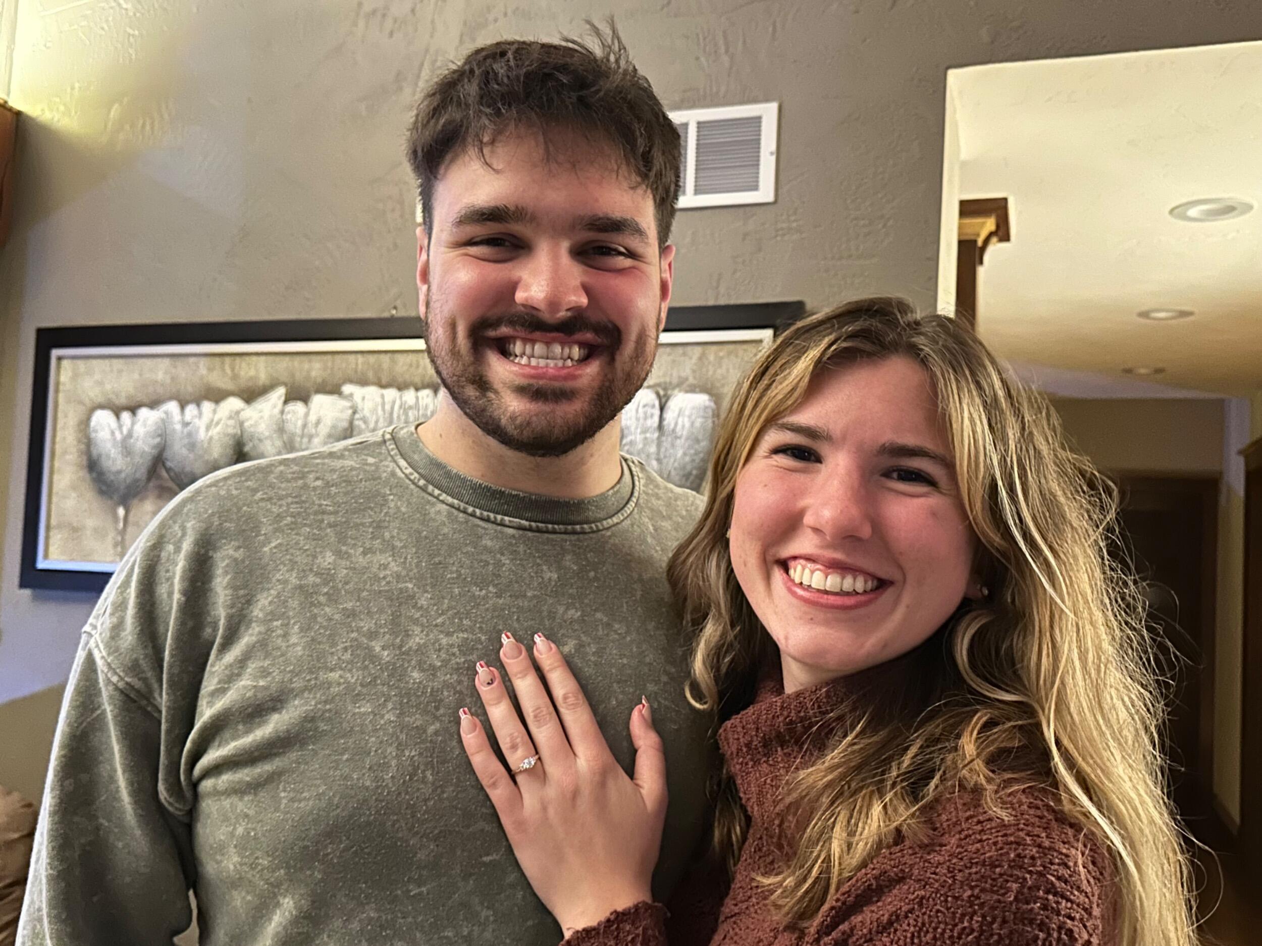 He asked... She said yes!