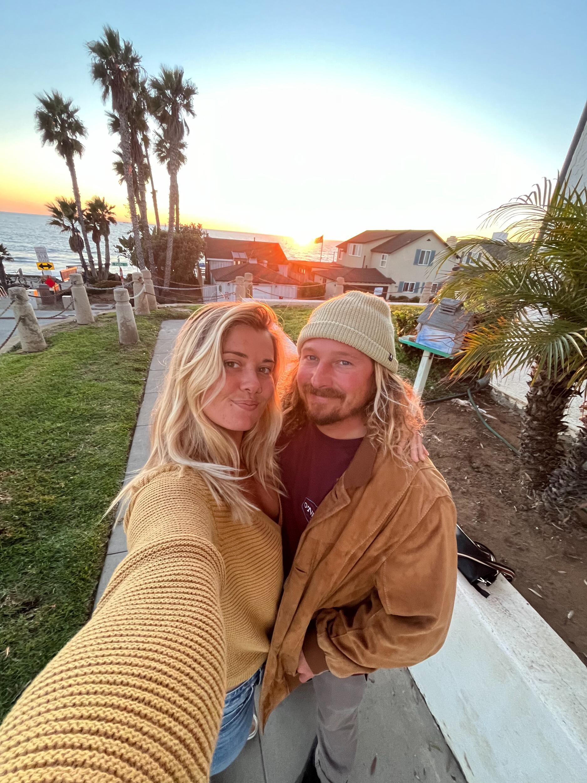 Day to day in Oceanside consisted of living beachfront, surfing, making good food, and spending time together. 