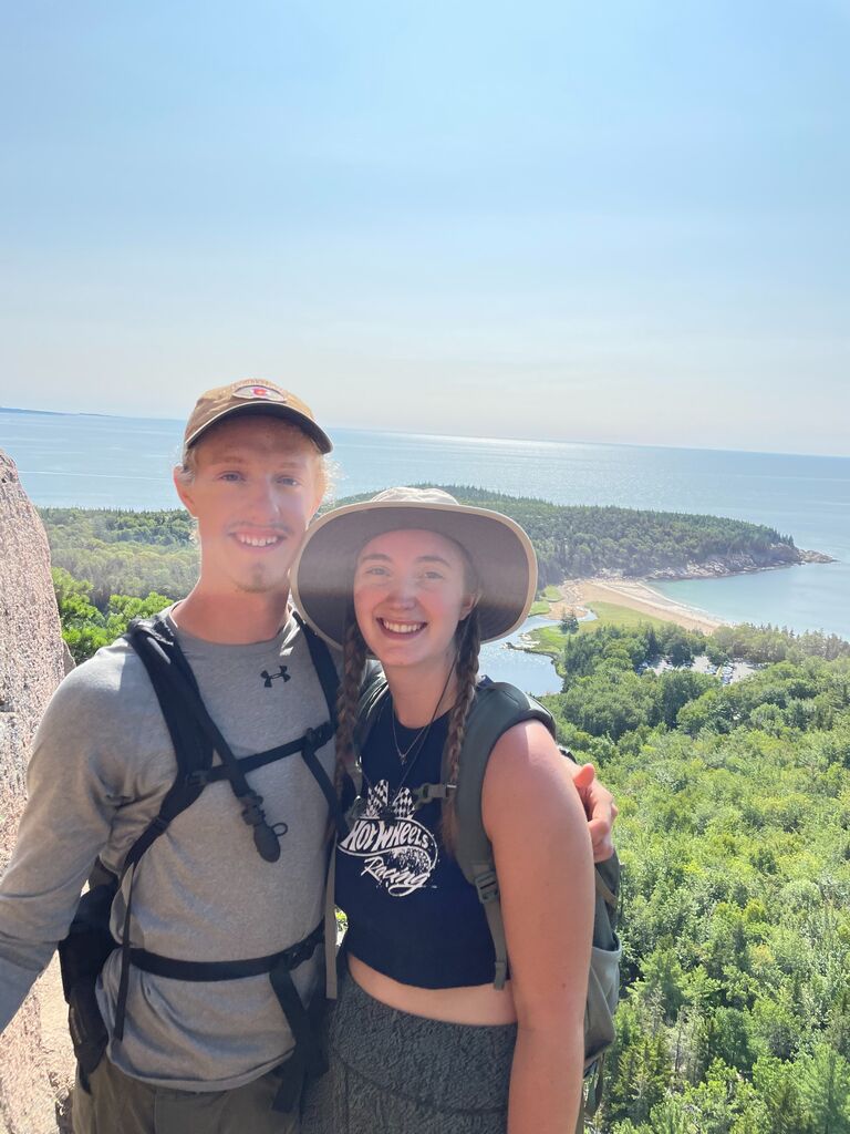 First time taking Blake to Maine!