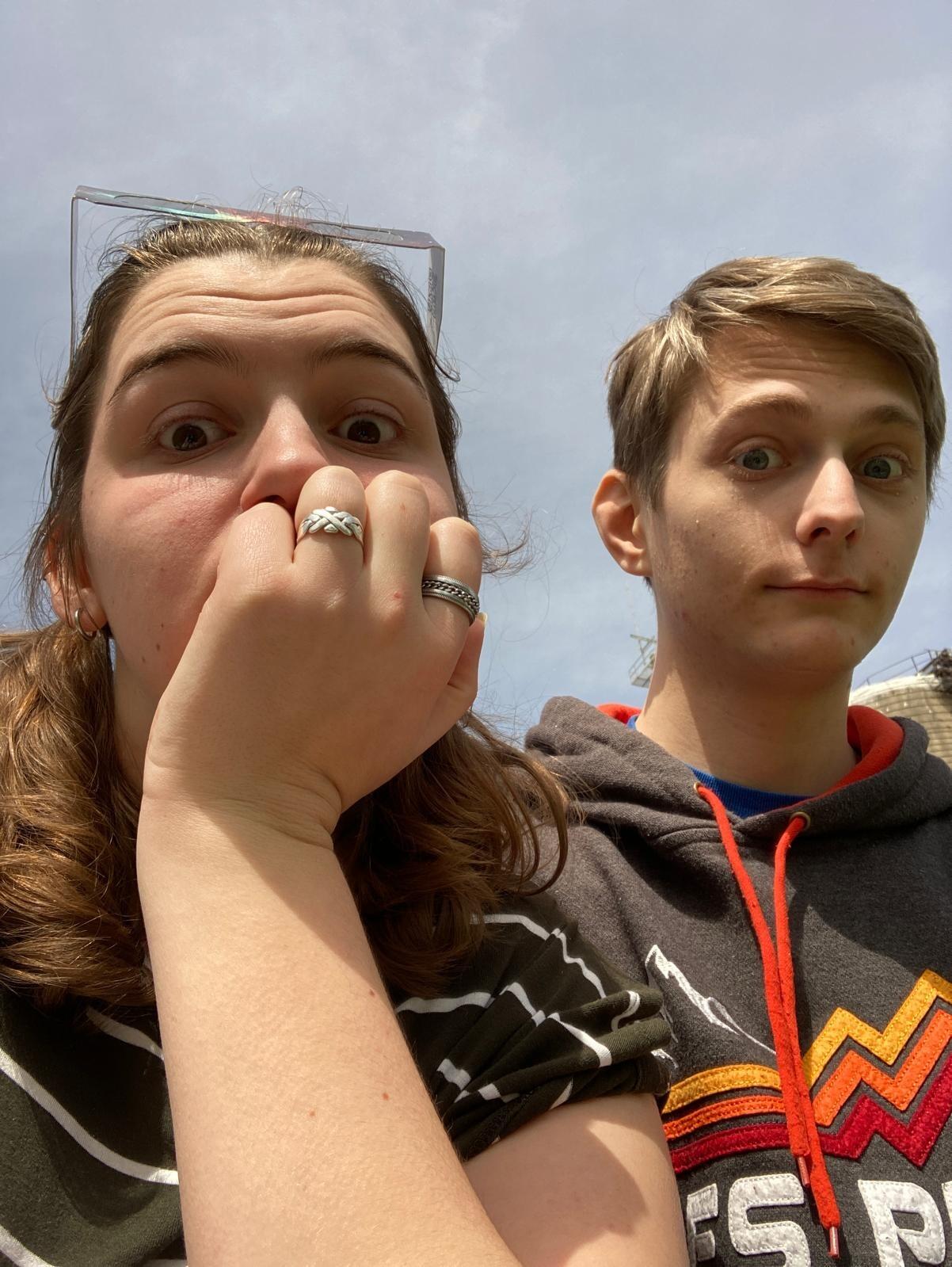 Witnessing the solar eclipse