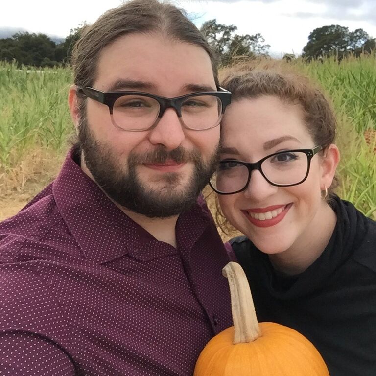 At a Pumpkin Patch in Portola Valley