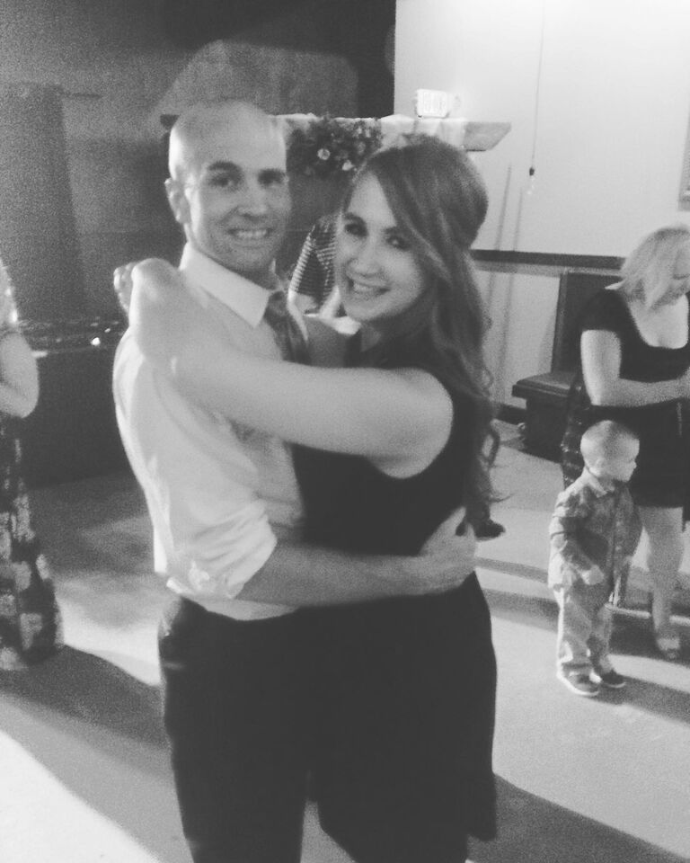 A family friend and a small (but fun!) dance floor was our 6th wedding.