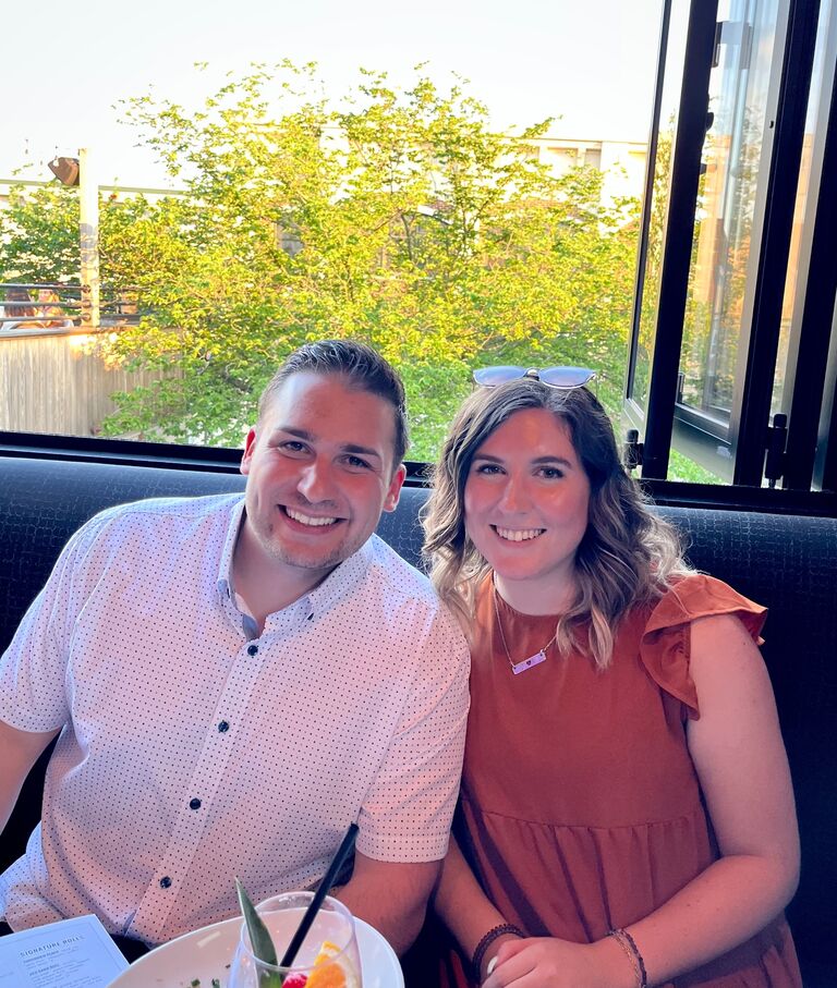 Kyle and Leanne went on their first date at Source Brewery in Colts Neck, NJ!