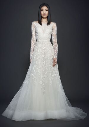 Lazaro A Line Wedding Dress 10