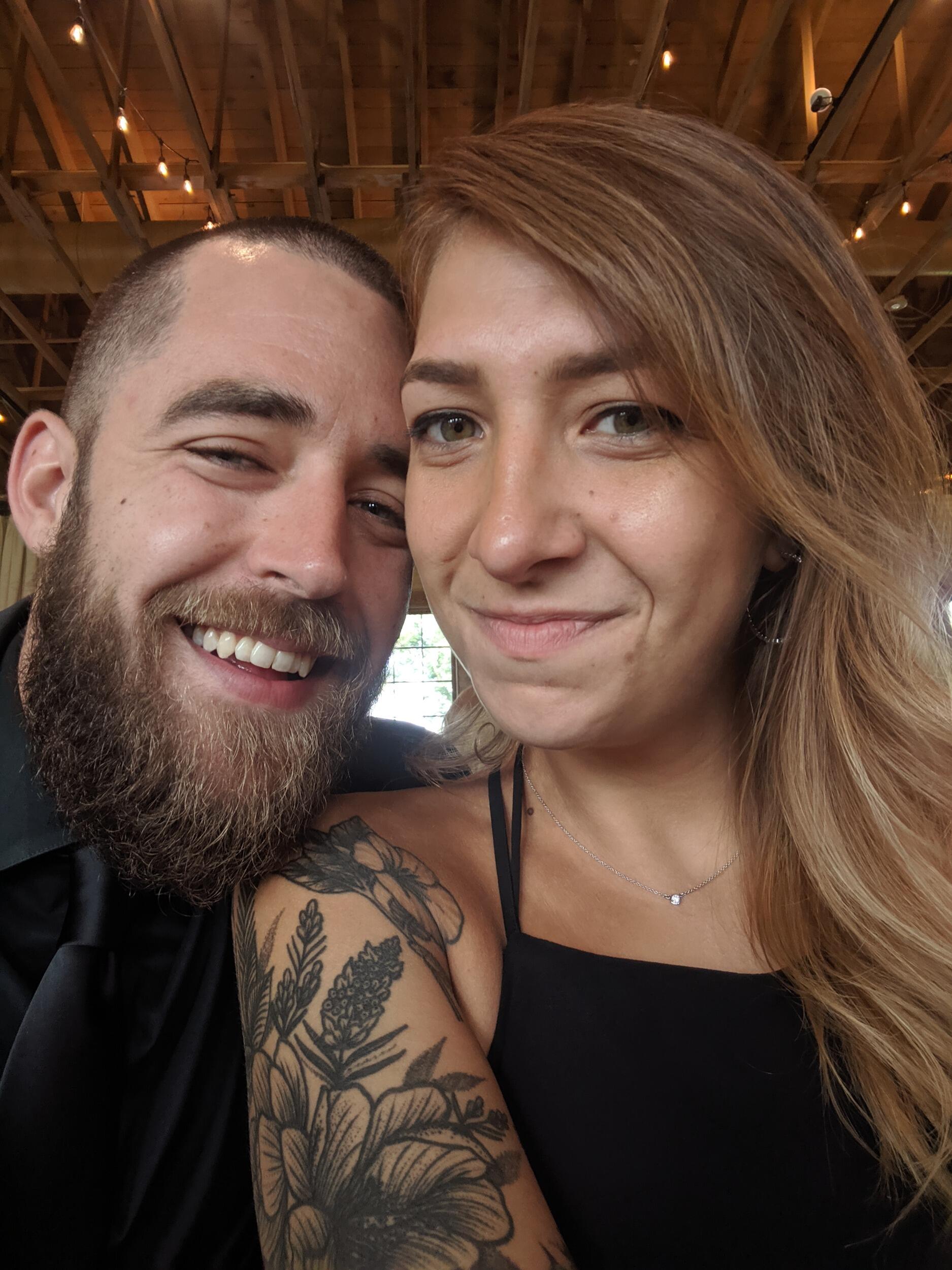 We quickly found out that we were each other's favorite dates to weddings! 