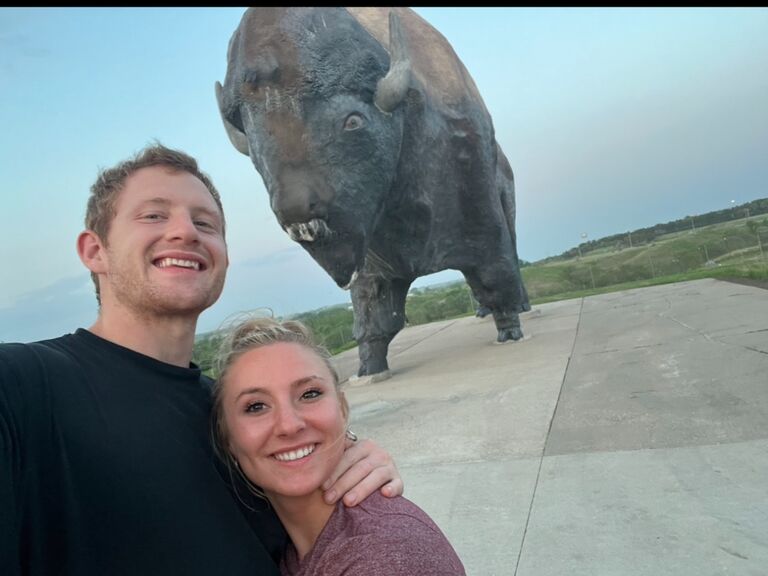 Date night in Jamestown, ND. 
