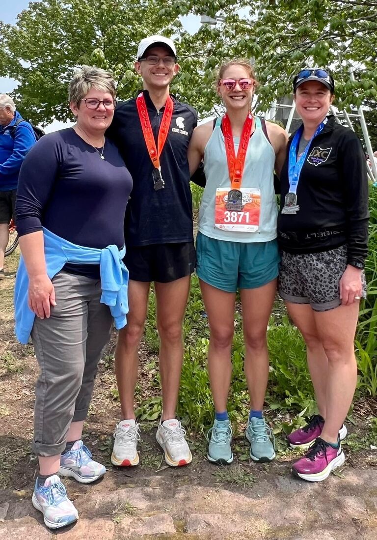 Running our second marathon!