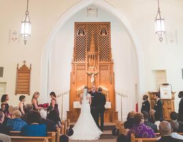 Lutheran wedding ceremony in Ann Arbor, Michigan.