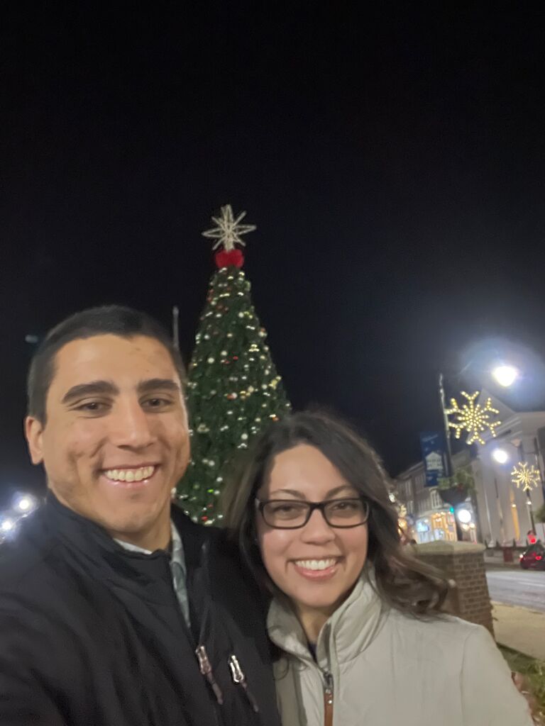 Our first date in Quakertown, PA 😁 