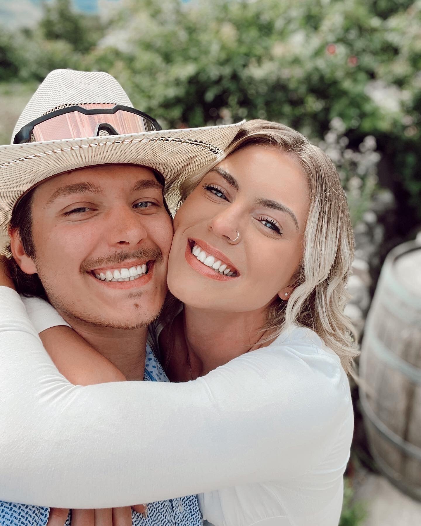 Our very first wine tour together in Kamloops! We went to Harper's Trail, Monte Creek, and Sagewood Winery. Harper's Trail Riesling is still our favourite! 