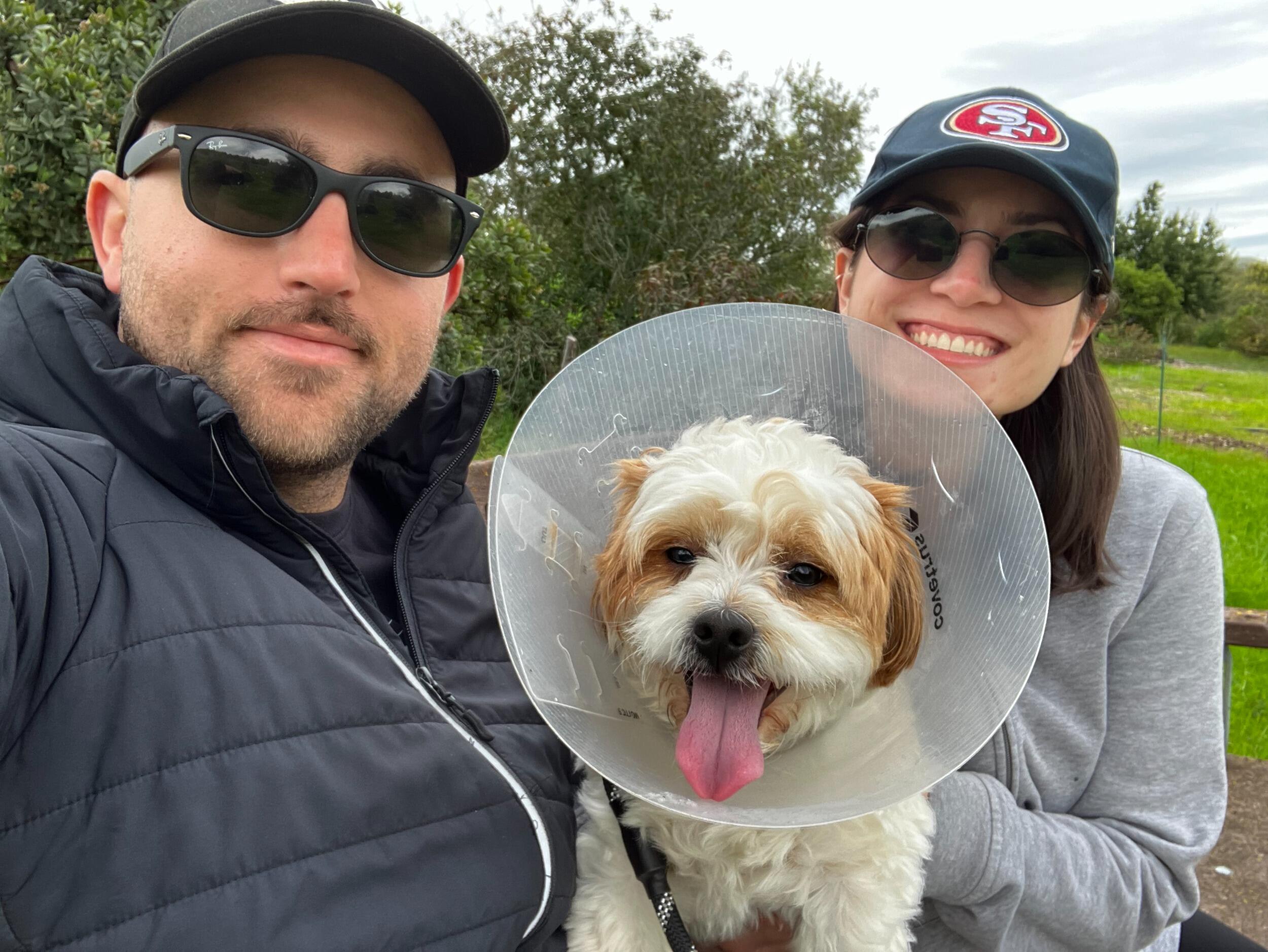 Ken is adopted into the family. Their temporary "cone head". 