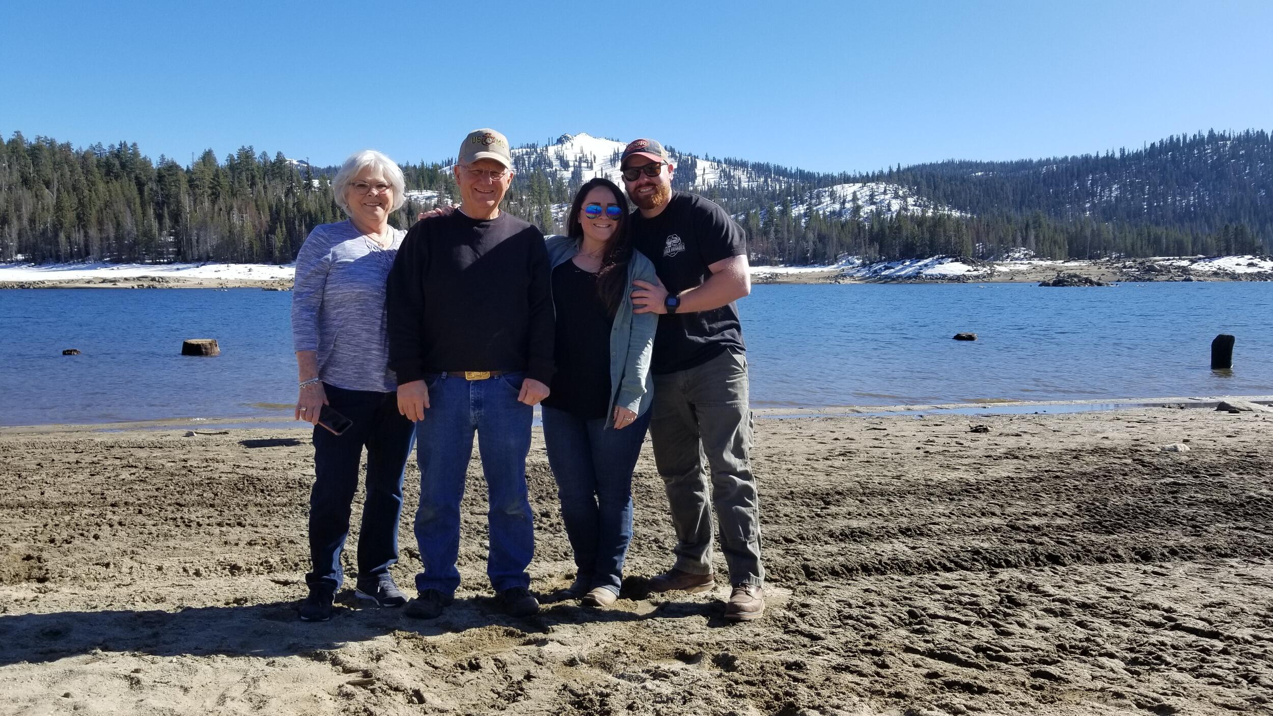 Our trip up to Shaver Lake, CA with Chailenn's grandparents.