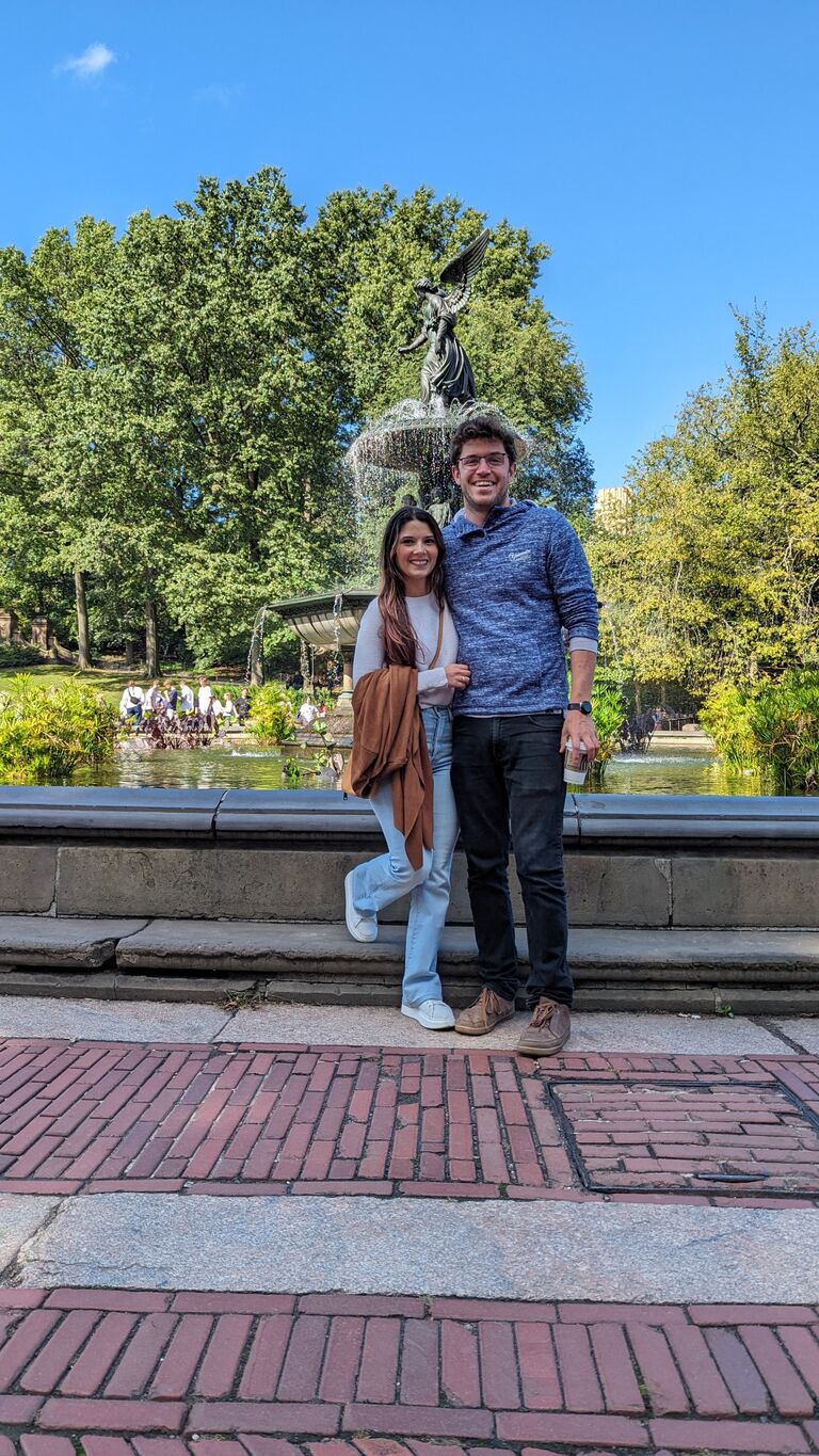 James and Tash go to New York City and he takes Tasha through Central Park for her first time 
