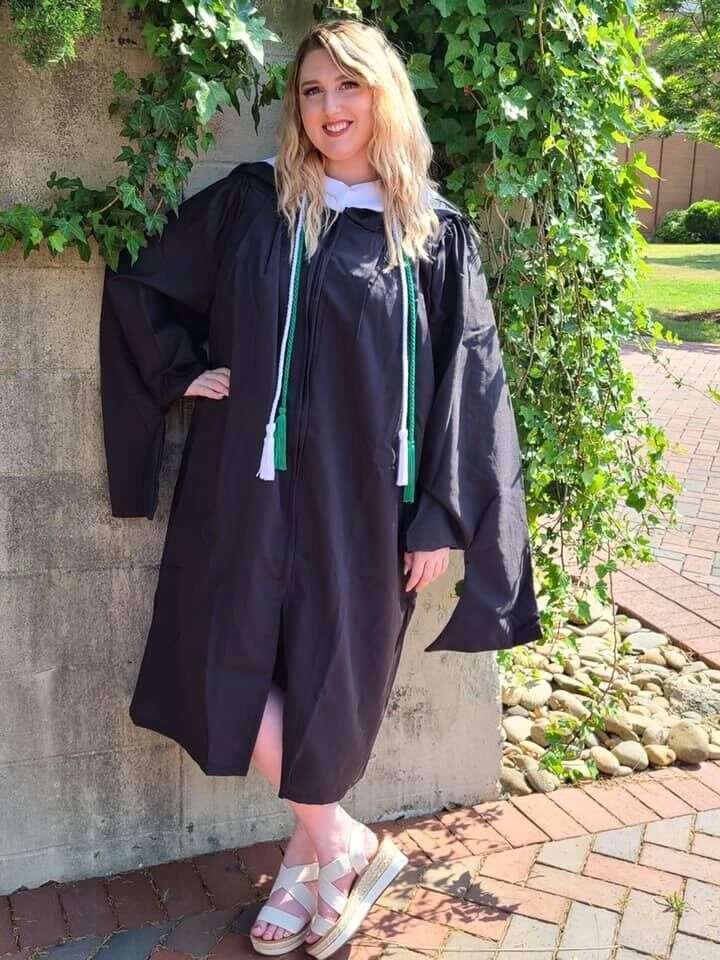 Macree gets her Master's degree. Couldn't have done it without Sam to keep me sane :)